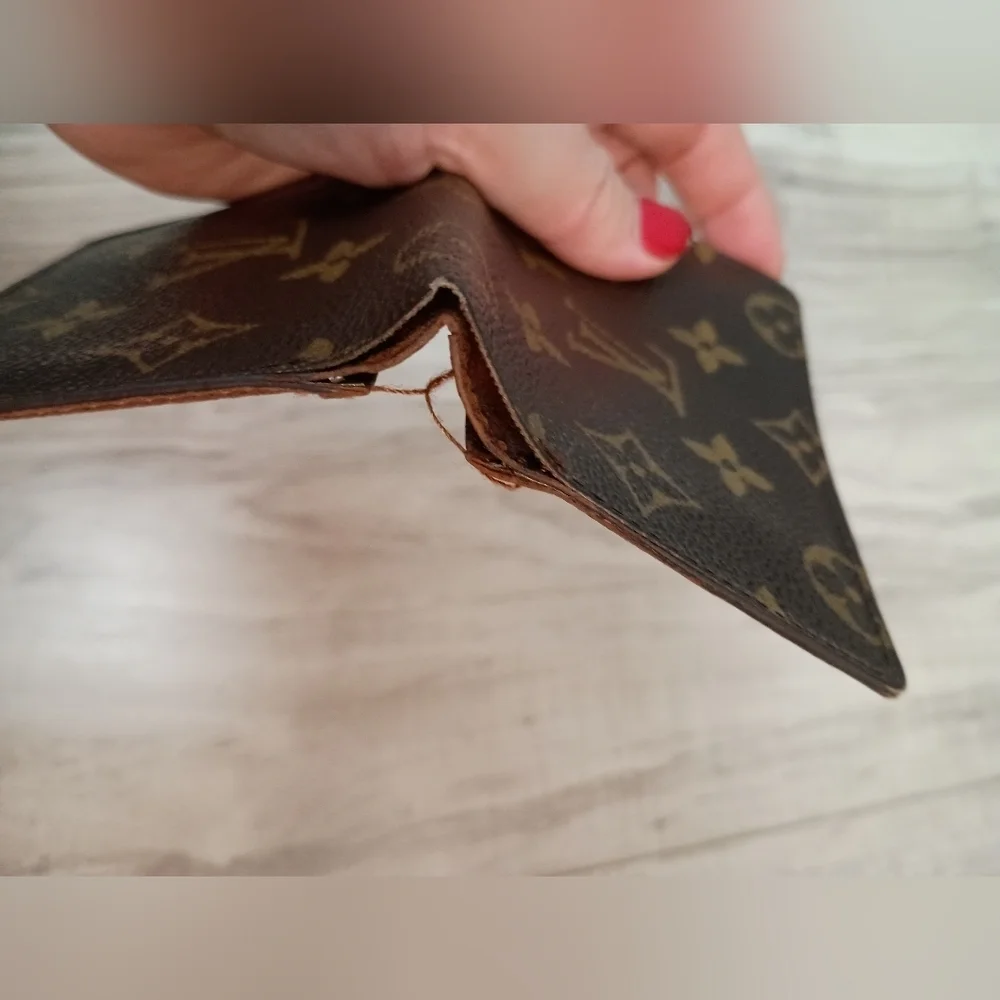 Louis Vuitton Card case Pass case Business card holder Unisex Monogram